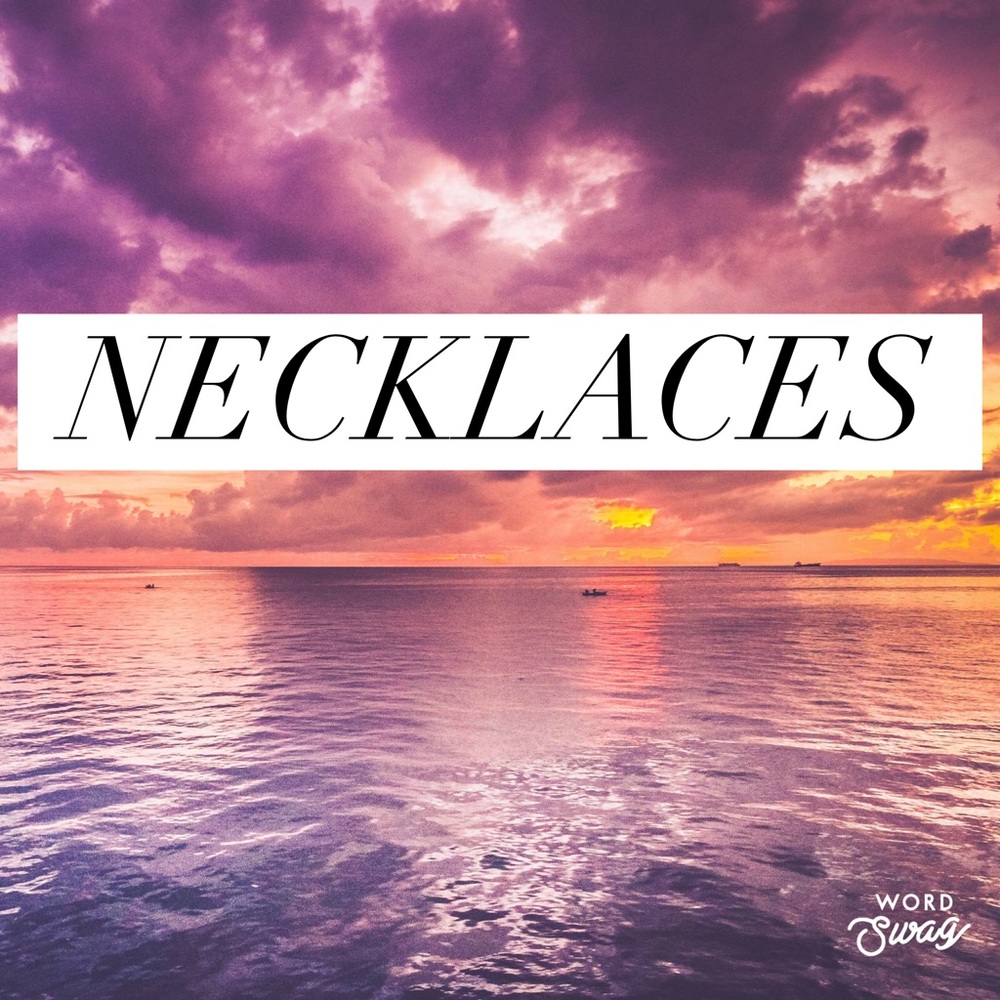 Necklaces for Sale!